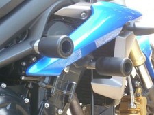 TRIUMPH STREET TRIPLE 675 FRAME CRASH MUSHROOMS SLIDERS BUNGS FRONT UPPERS  R7E5