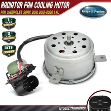 Radiator Fan Cooling Motor for Chevrolet Sonic 12-20 1.4L Automatic transmission
