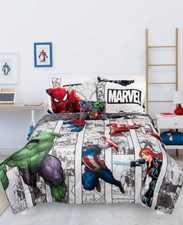 Marvel's Avengers Twin, Full Queen Bed Sets - 6 8 Piece