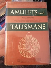 Amulets and Talismans by E. A. Wallis Budge (1992, HC)