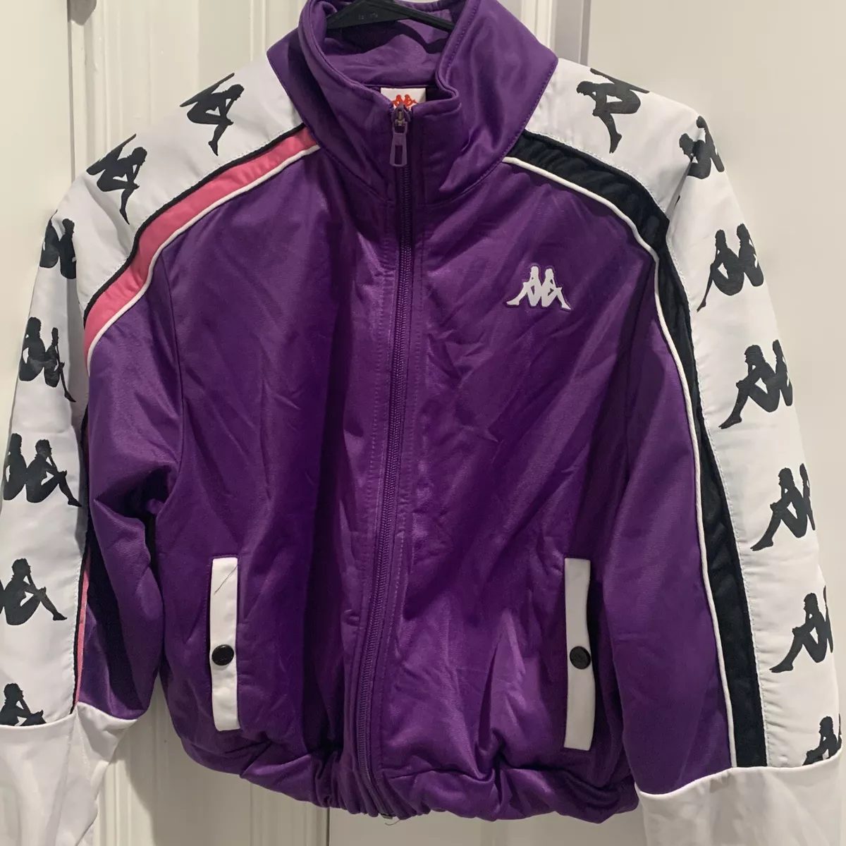 Kappa cropped deals windbreaker