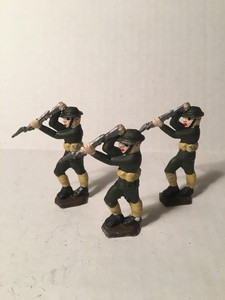 old metal army figures