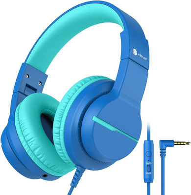Iclever HS19 Kids Headphones with Microphone for School, Volume Limiter 85/94Db,