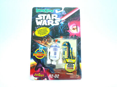 JusToys Star Wars Bend-Ems R2-D2 Figure MOC 1993 12363 New