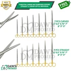 T/C Metzenbaum Dissecting Scissors Straight & Curved Surgical German Grade