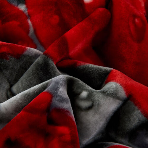 Coperta pesante spessa stampa animalier 2 strati calda morbida visone coreano coperta regina re - Foto 91 di 113