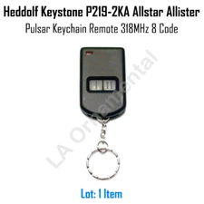 Heddolf Keystone P219-2KA Allstar Allister Pulsar Keychain Remote 318MHz 8 Code