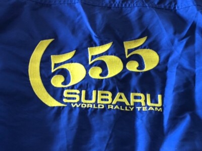 Subaru Impreza STI 555 22B WRC Jacket L-Size Carlos Sainz Colin