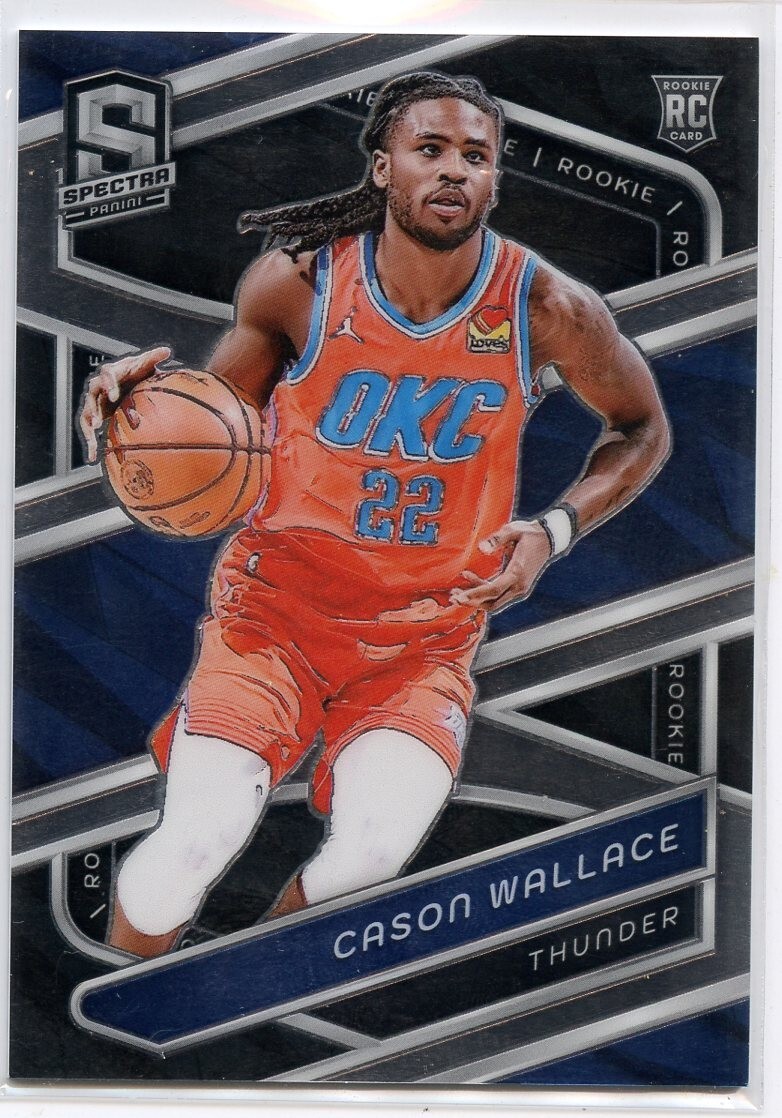 Cason Wallace Rookie 2023-24 Panini Spectra NBA OKC Thunder #164