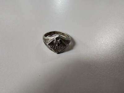 Vintage Sterlingsilber CUB SCOUT BSA Boy Scouts of America Ring Größe 4,5
