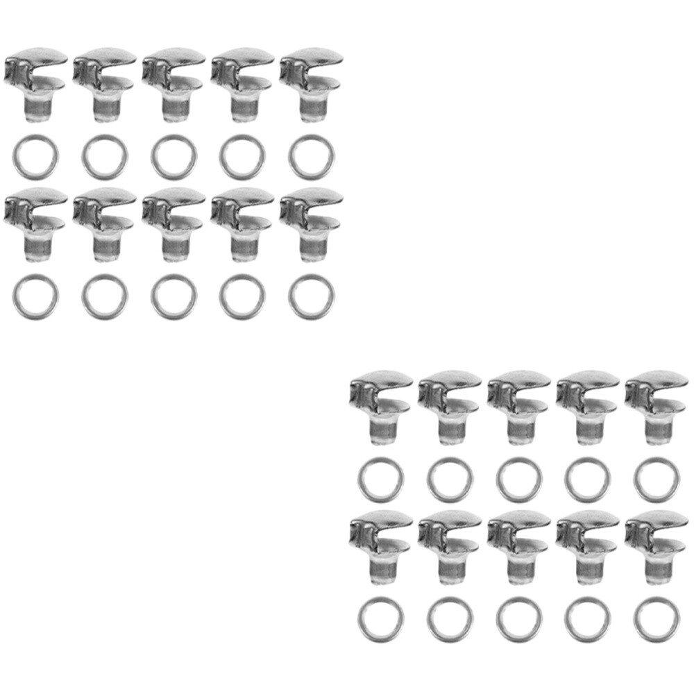 APL 2 PZ Accessori per Fibbie per Scarpe Ganci per Stivali Lucchetti per Lacci Uomo