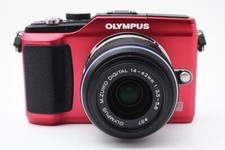 Olympus PEN PL2,RED,14-42mm,f/3.5,12.3MP Excellent from JAPAN Olympus USED