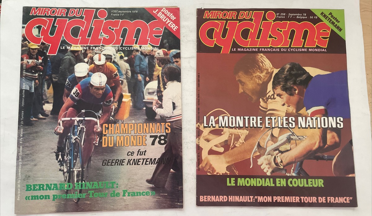 Revue Miroir Du Cyclisme N°254 – Juillet 1978 – Bon état