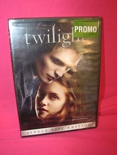 Twilight Single Disc Edition DVD Promo Promotional NEW and SEALED