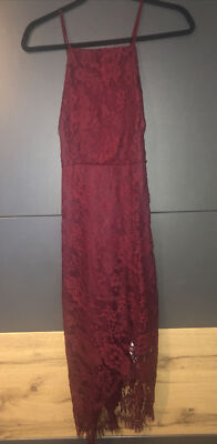 new look strapy burgundy lace midi dress sz 12 | eBay UK new look strapy burgundy lace midi dress sz 12 | eBay UK