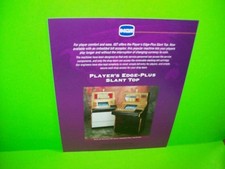 IGT Video Poker Original Coin-Op Slot Machine FLYER Players Edge-Plus Slant Top