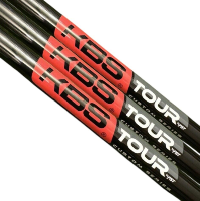 Set of 3 KBS Tour Custom Black Pearl Wedge Shaft Green Stiff