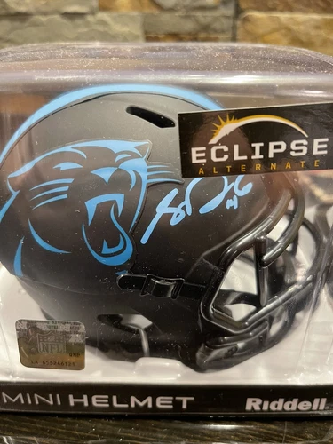 SAM DARNOLD Signed Mini Helmet ECLIPSE Beckett Witness Panthers Autographed