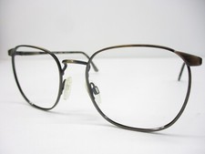 New Vintage Eyeglasses Frames Metropolis Italy Mod 8669 Bronze Tort Retro 52