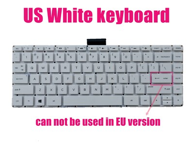 US White keyboard for HP Stream 14-CB010NR/14-CB030NR/14-CB040NR/14-CB050NR