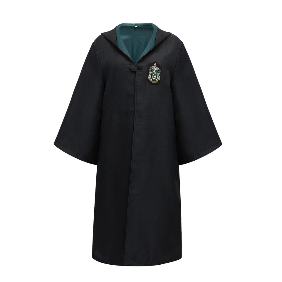 Disfraz de disfraz de Harry Potter túnica mágica Gryffindor Slytherin Foto 4 de 4