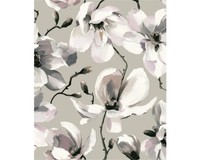 Vliestapete 47466 Flora Magnolie Beige Grau