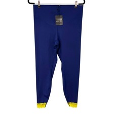 Savage x Fenty Blue Hotline Lace Trimmed High Waist Legging Blue Rihanna 16-18