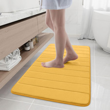 Buganda Memory Foam Bath Mat 44 X 24 Ultra Soft And Non-Slip Bathroom Rugs