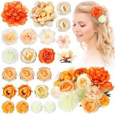 21 Pcs Flower Hair Clip Rose Hair Clips Barrettes for Women Flower Accessories B