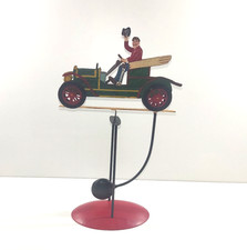 Blech-Modell, "Nostalgische Balancefigur - Mann mit Hut", ca. 32,5cm