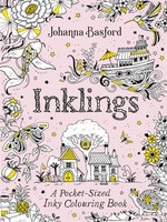 Inklings A Pocket-Sized Inky Colouring Book Johanna Basford Taschenbuch Englisch