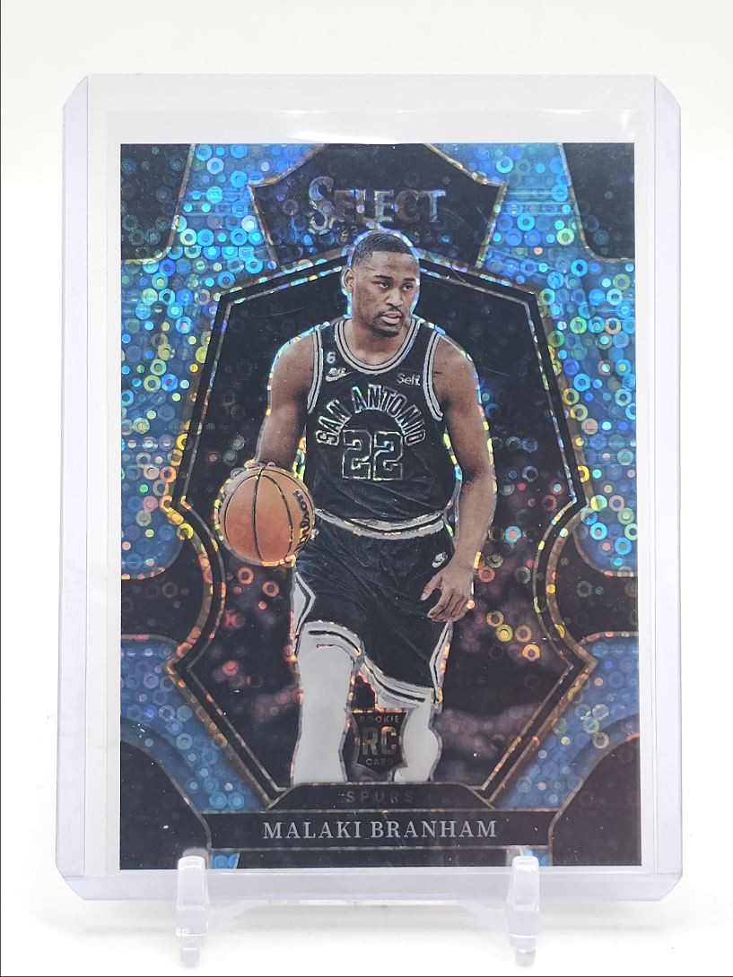 MALAKI BRANHAM 2022-23 SELECT PREMIER ROOKIE LIGHT BLUE DISCO RC /99 Q2380