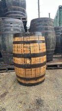 Refurbished rustic oak whisky barrel