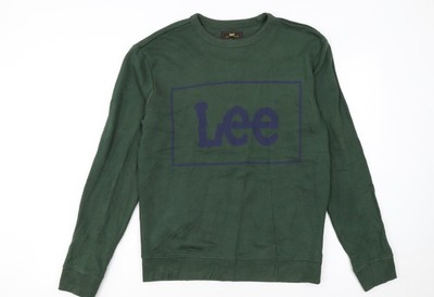 Pullover Sweatshirt Herren UK Größe S Lee grün