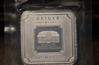 Geiger SILVER Bar - 10 Troy Oz .999 Pure, Mint Sealed - Stunning Bar