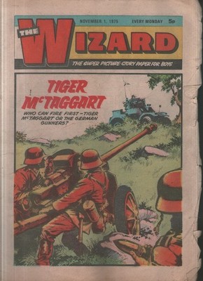THE WIZARD comic  - November 1, 1975