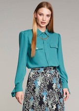 Denny Rose Art 121DD40008 Camicia con dettaglio gioiello