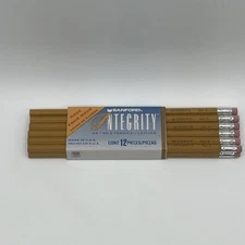 Sanford Integrity No. 2 Pencils 12 Wooden HB Vintage 1997 Made From Wood In USA