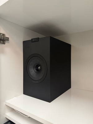 KEF SP3958BA Q150 Satin Black 100W Bookshelf Speakers for sale