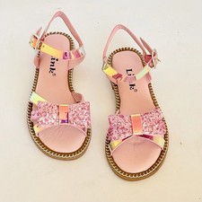 Girls' Dress Pageant Evening Party Sandals Youth size 4 Pink
