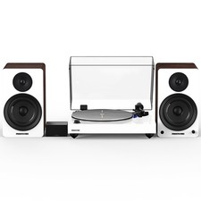 Fluance RT85 Vinyl Turntable, PA10 Preamp, Ai61 Powered 6.5" Bookshelf Speakers