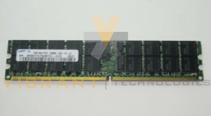 Samsung M393T5750BY3-CCC 2GB DDR2 400 ECC vt - Image 2 of 4