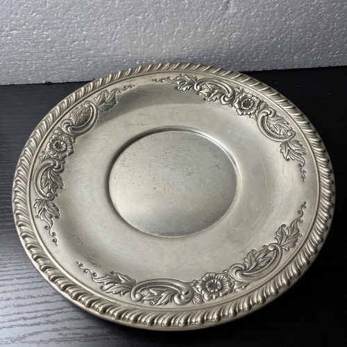 Wallace Sterling Silver 10” Platter  M103-1. Nice Condition. 271 Grams