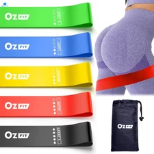 Resistance Bands Set for Universal size, ‎Assorted of 5 (5-40lbs) 