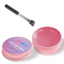 Lash Lift Glue Balm, Faint Fragrance Lash Glue Wax for Perfect Eyelash Perm & Br