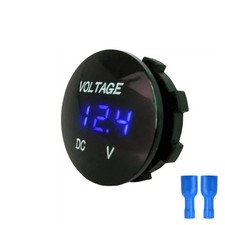 Dc 12v-24v Led Panel Digital Voltage Volt Meter Display Voltmeter Motorcycle Car