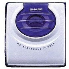  Used SHARP MD-ST50-A Portable MD Walkman - Tested  Confirmed Working