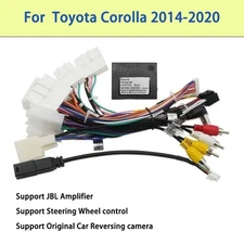 For Toyota Corolla 2014-2020 Aftermarket Radio Stereo Car Wire Harness Cable