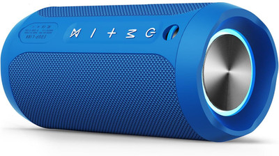 20H Bluetooth Speaker, IPX7 Waterproof, TWS, Bass, Portable, Blue