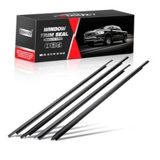 Window Moulding Belt Glass Sweep Felt Trim Seal Weather Stripping Kit Fit for 